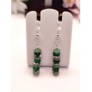 Mixed Gemstone Earrings - Green Collection